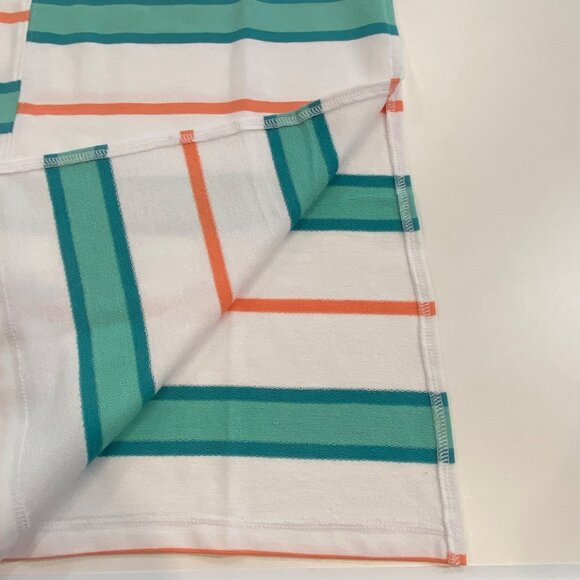 Hatley Sierra Midi Dress Coastal Stripes XS Soft Cotton Blend Short Sleeve NWT - Picture 10 of 16